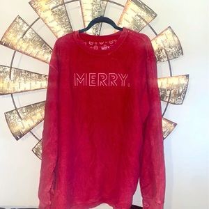 Royce | MERRY Corded Sweatshirt